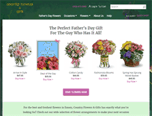 Tablet Screenshot of emorycountryflowers.com